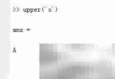 Matlab字符串运算详解