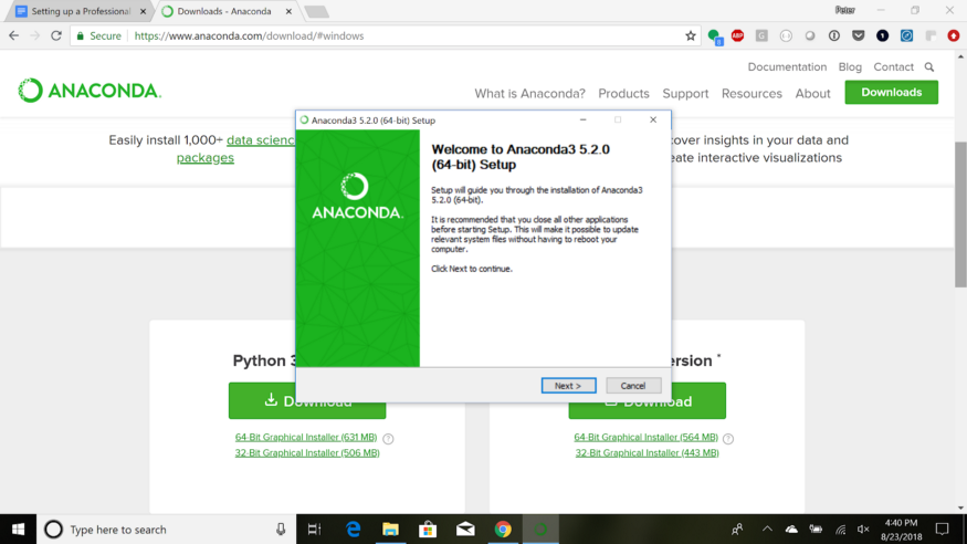 如何搭建属于你的专业Python大数据分析环境
