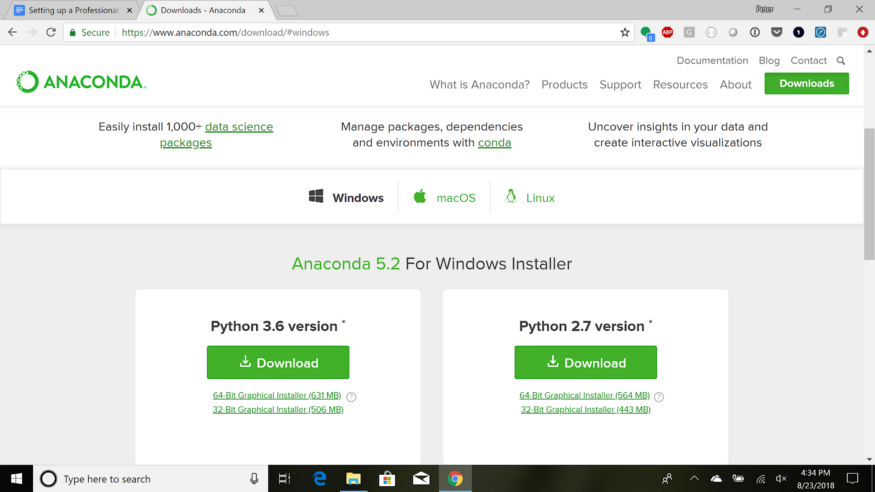 如何搭建属于你的专业Python大数据分析环境