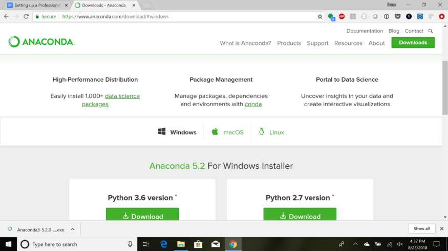 如何搭建属于你的专业Python大数据分析环境