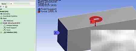 Ansys Workbench面载荷施加技巧