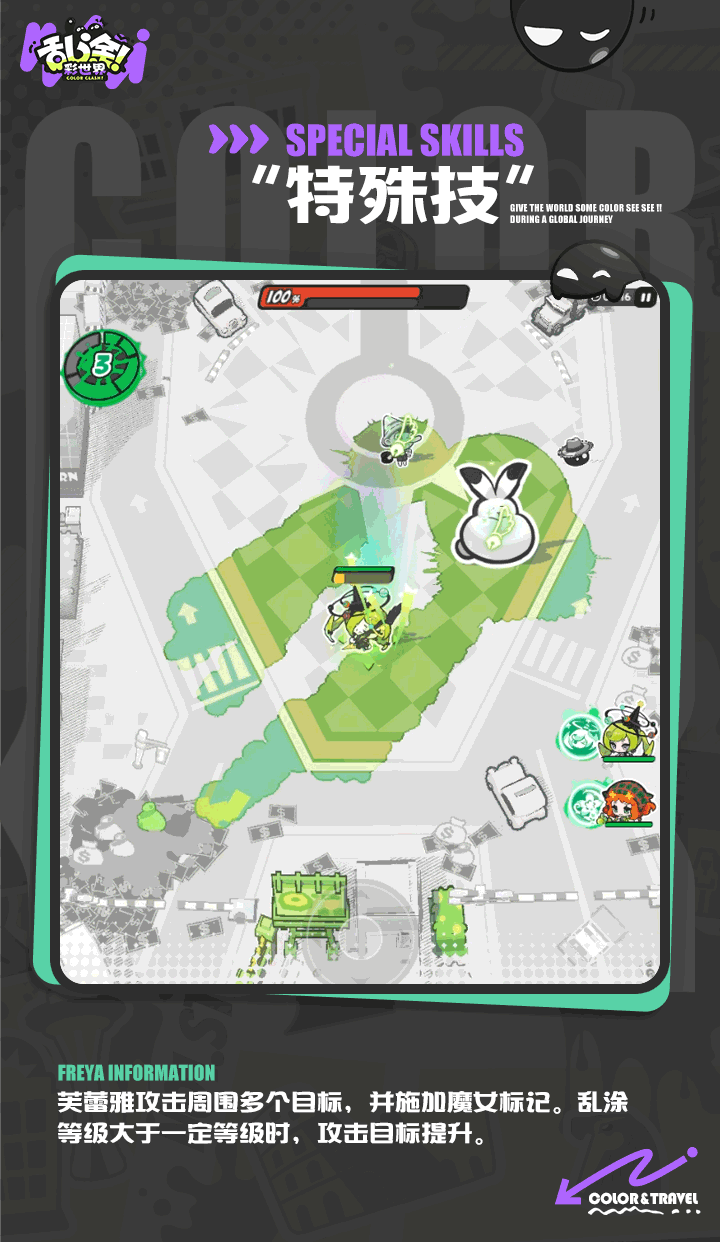 乱涂彩世界芙蕾雅档案一览