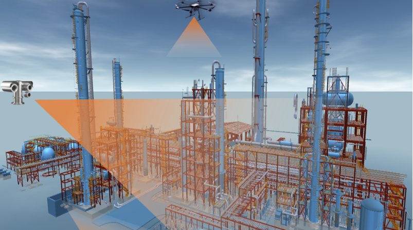 海康威视视觉大模型精准识别化工园区泄漏问题