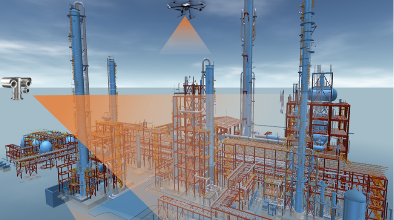海康威视视觉大模型精准识别化工园区“跑冒滴漏”