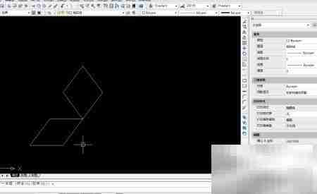CAD绘制三菱标志步骤