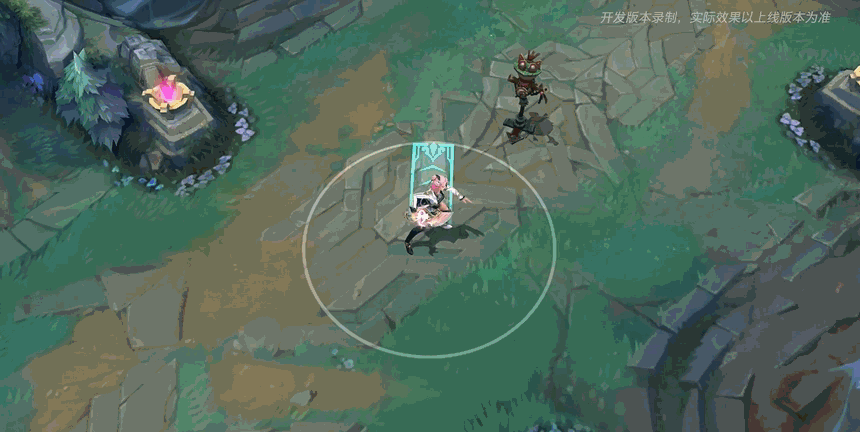 《英雄联盟手游》锐雯告白气球皮肤技能特效一览