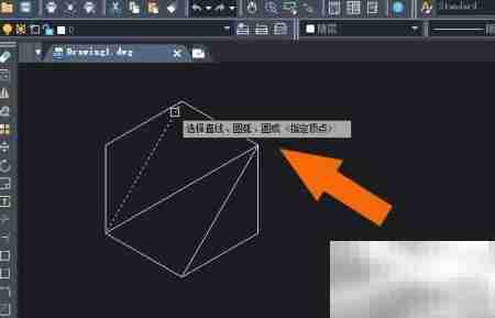 中望CAD2020角度标注方法