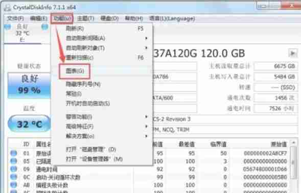 CrystalDiskInfo怎么查看参数-CrystalDiskInfo查看参数的方法
