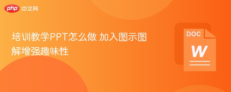 培训教学PPT怎么做 加入图示图解增强趣味性