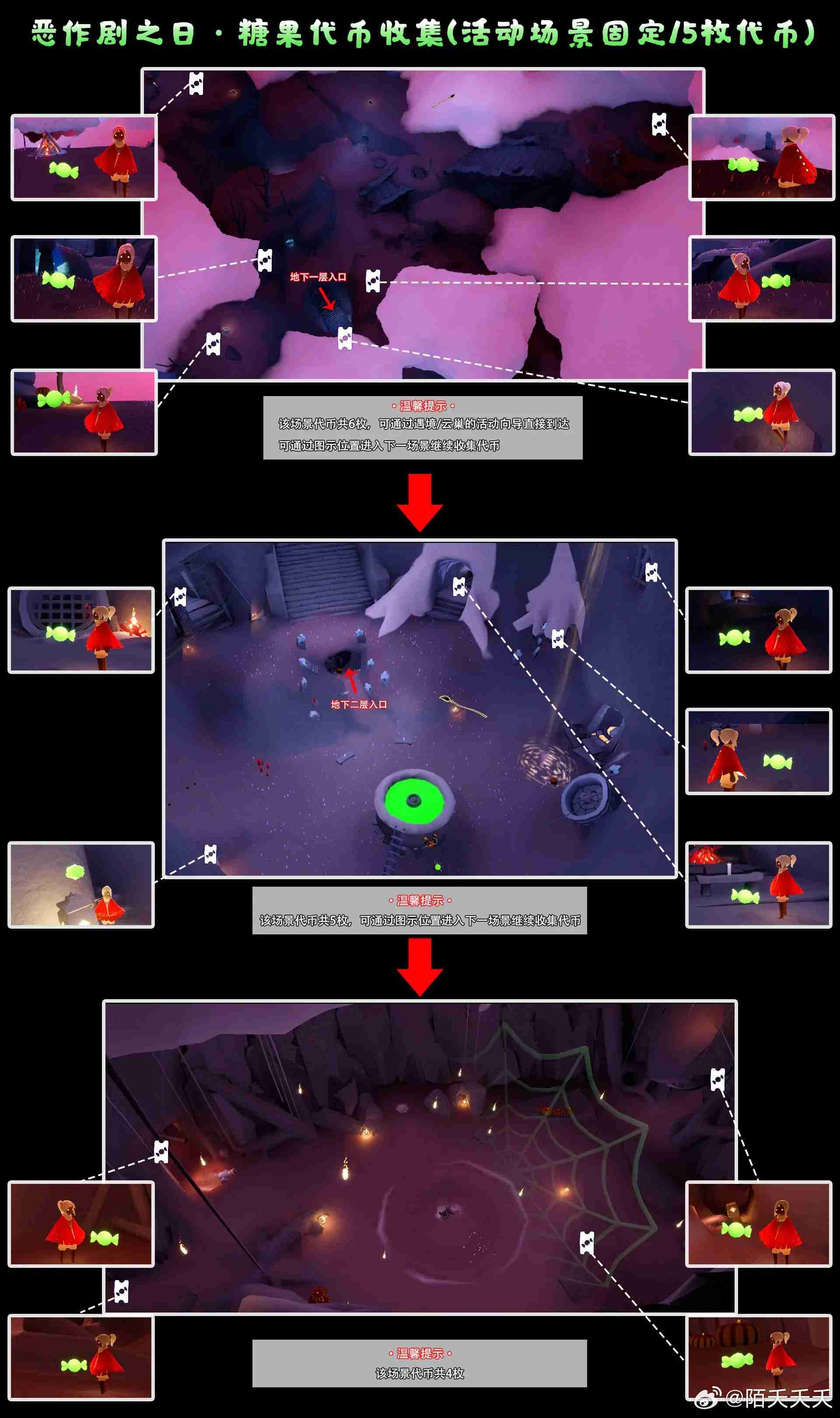 光遇糖果代币在哪里10.31-光遇万圣节代币收集攻略