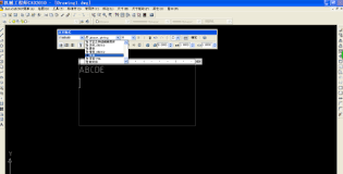AutoCAD2007如何在图纸上添加文字