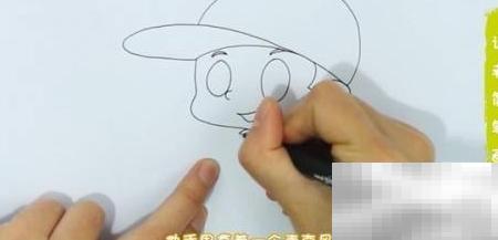 简笔画教程：记者轻松画法步骤