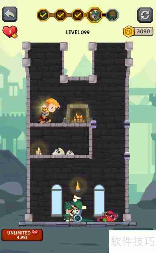 Tap Litter Fighter 99关通关技巧