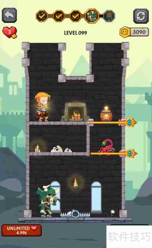 Tap Litter Fighter 99关通关技巧