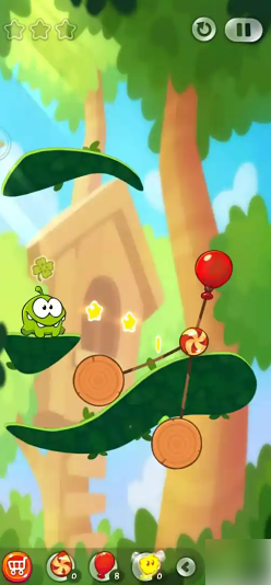 割绳子2森林第14关怎么过 割绳子2森林第14关攻略