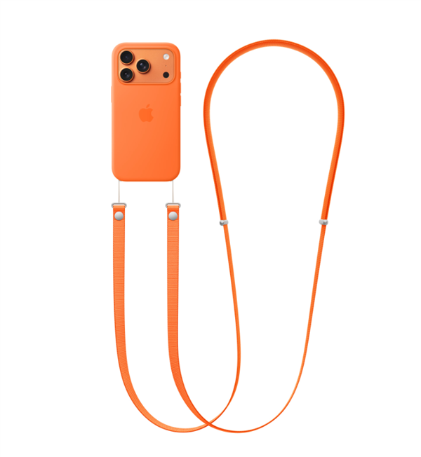 479元贵吗 苹果iPhone 17系列橙色斜挎挂绳卖断货：送货时间排到11月