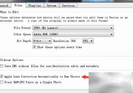 关闭ON1 Resize镜头校正