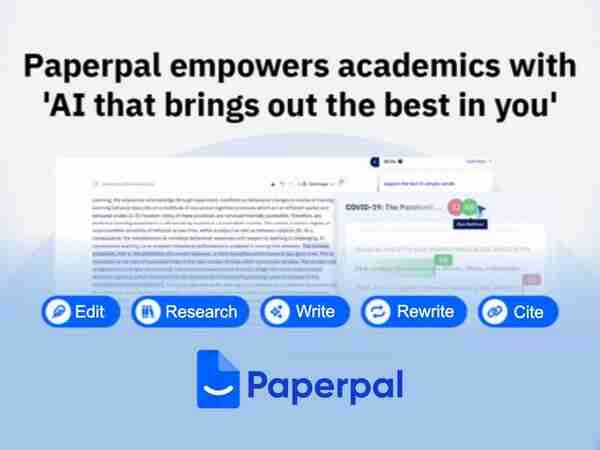 Paperpal发布全新品牌战略：从AI写作工具进化为学术全流程AI助手