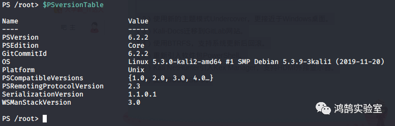 Kali Linux 2019.4 更新体验