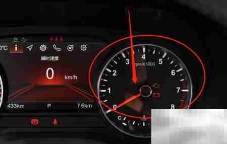 中华V7仪表盘读数指南