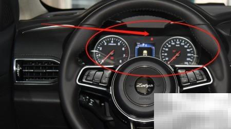 众泰T600仪表盘功能详解