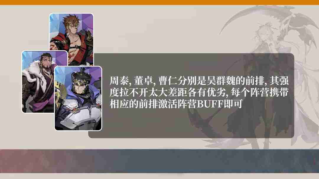 三国志幻想大陆2枭之歌开服强度榜