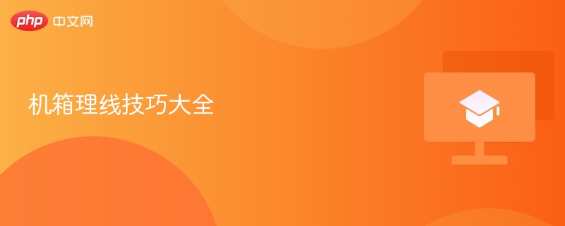 机箱理线技巧与实用方法