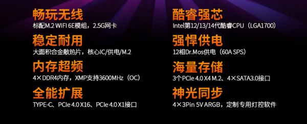 昂达推出Intel Z790主板新品:四槽DDR4内存、售价779元