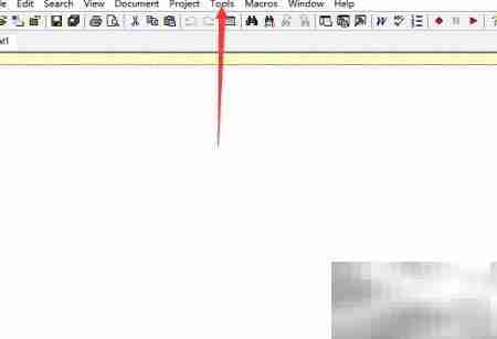 Crimson Editor显示行号设置方法