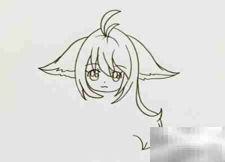 涂山雅雅简笔画教程