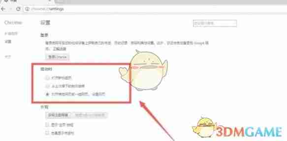 《谷歌浏览器》默认首页设置方法