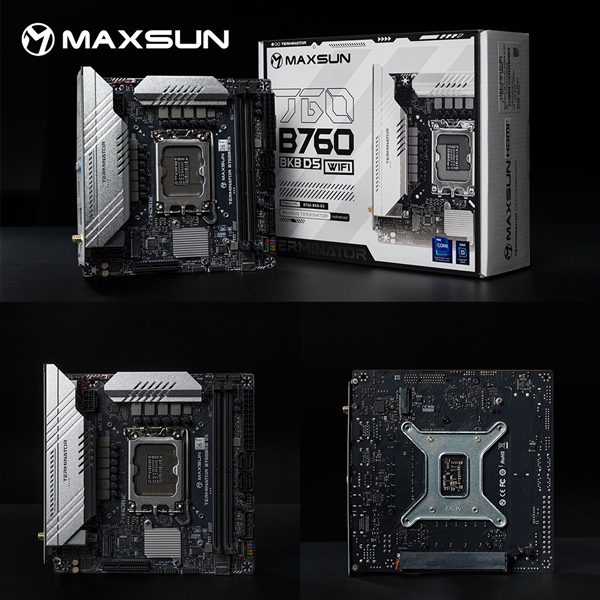 铭瑄主板背置PCIe x16插槽，性能依旧强劲