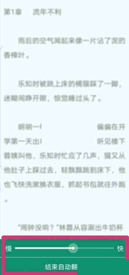 晋江文学城自动翻页怎么开启