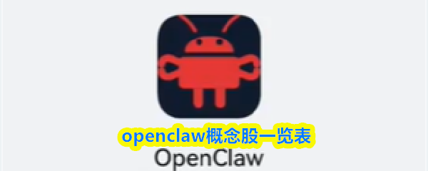 OpenClaw概念股有哪些-openclaw概念股一览表