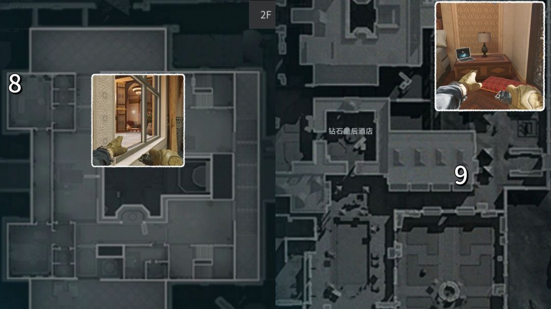 《三角洲行动》长弓溪谷地图刷卡点位一览