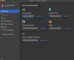 PyCharm如何打开连接页面