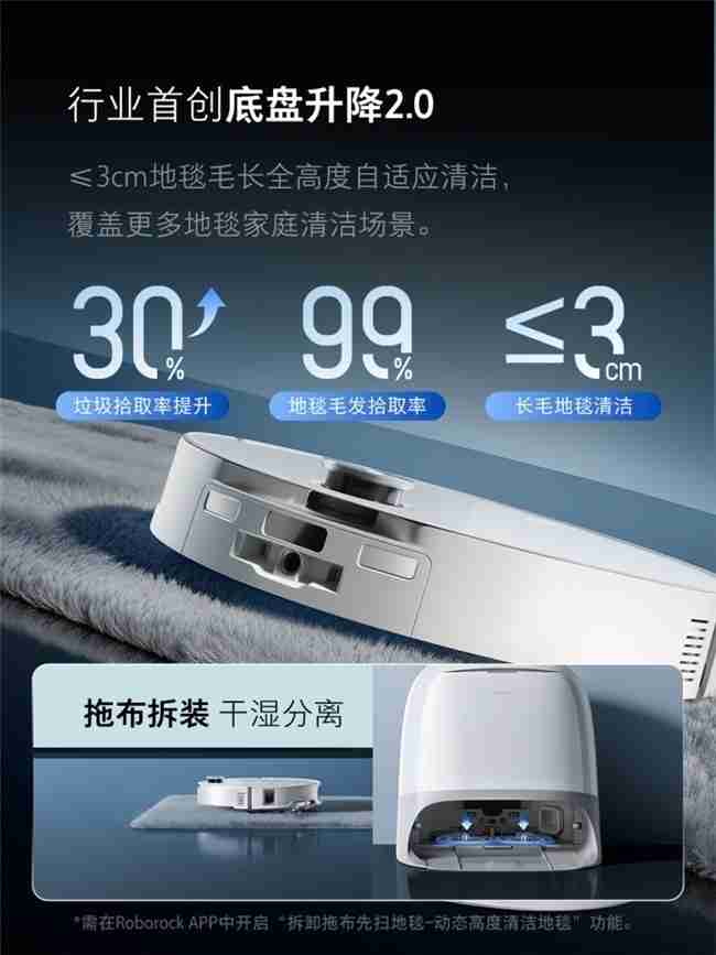 100℃沸水洗布去污除菌，石头P20Ultra Plus以高温洗拖烘重塑行业标准