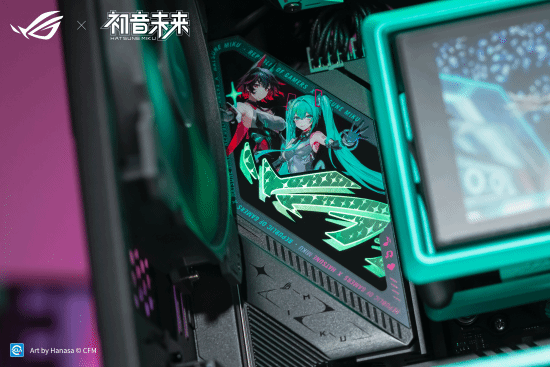 冲破次元壁 华硕X870E RO姬×初音未来版主板火热预约中