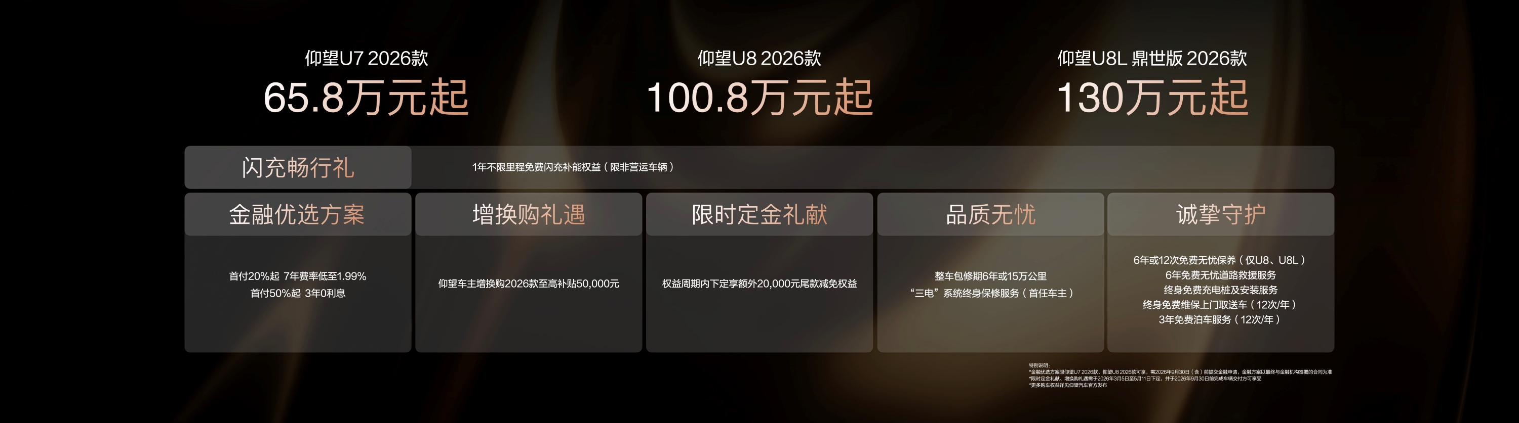 续航、操控、舒适全面进阶，仰望2026款旗舰车型重磅上市