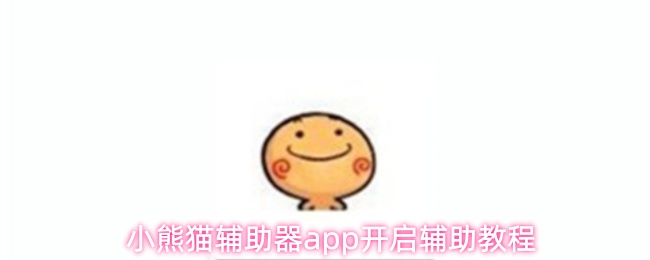 小熊猫辅助器app怎么开启辅助功能-开启辅助教程