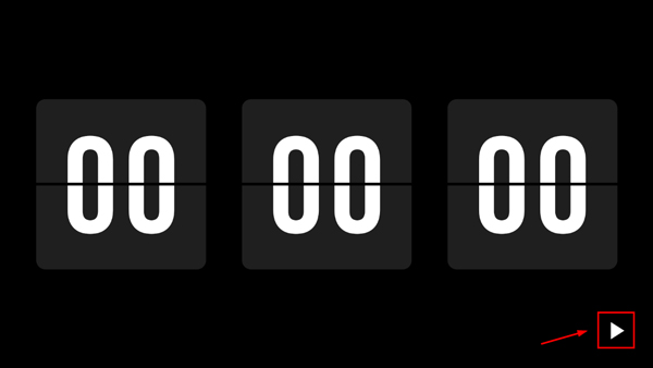 极简时钟app开启计时方法