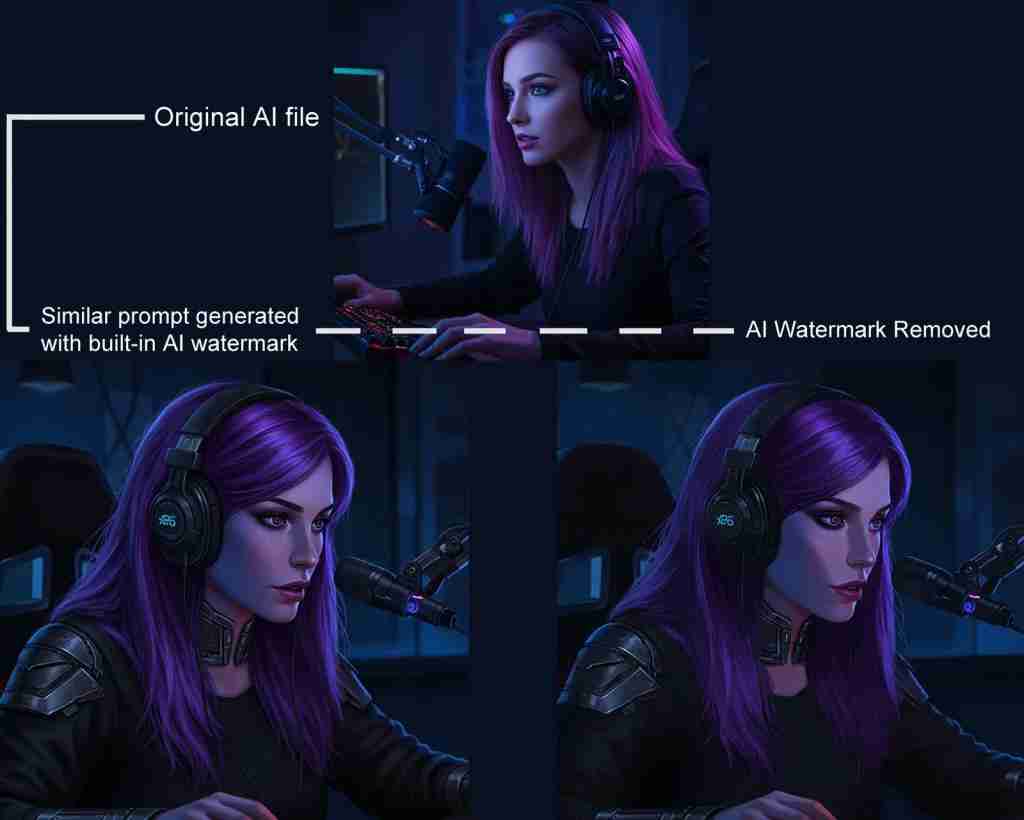 AI 图像水印失守！开源工具 5 分钟内抹除所有水印 