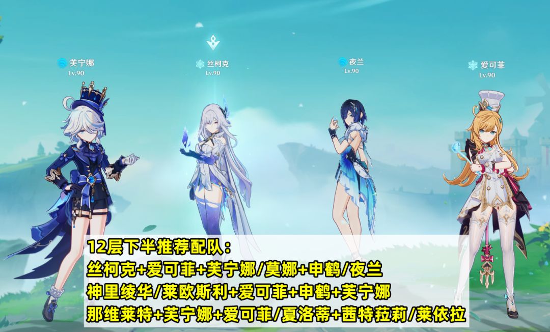 《原神》【月之五】深境螺旋攻略