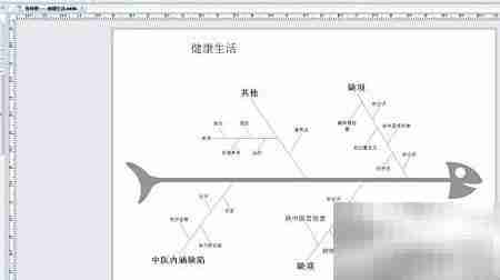 快速制作鱼骨图的Word技巧