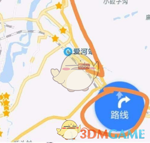 《百度地图》添加多个途经点方法