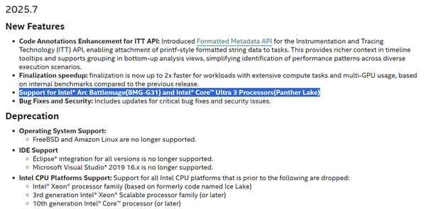 Intel高端独显正式曝光，BMG-G31首度现身