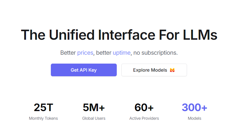 OpenRouter官网入口链接分享