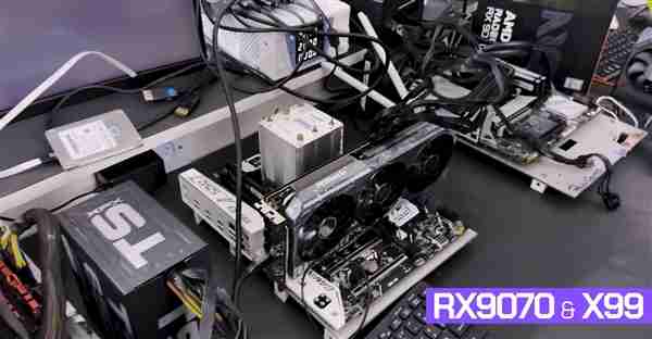 Intel X99老主板点不亮RX 9070：原来是显卡BIOS问题