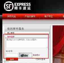 顺丰快递运单追踪官网入口在哪