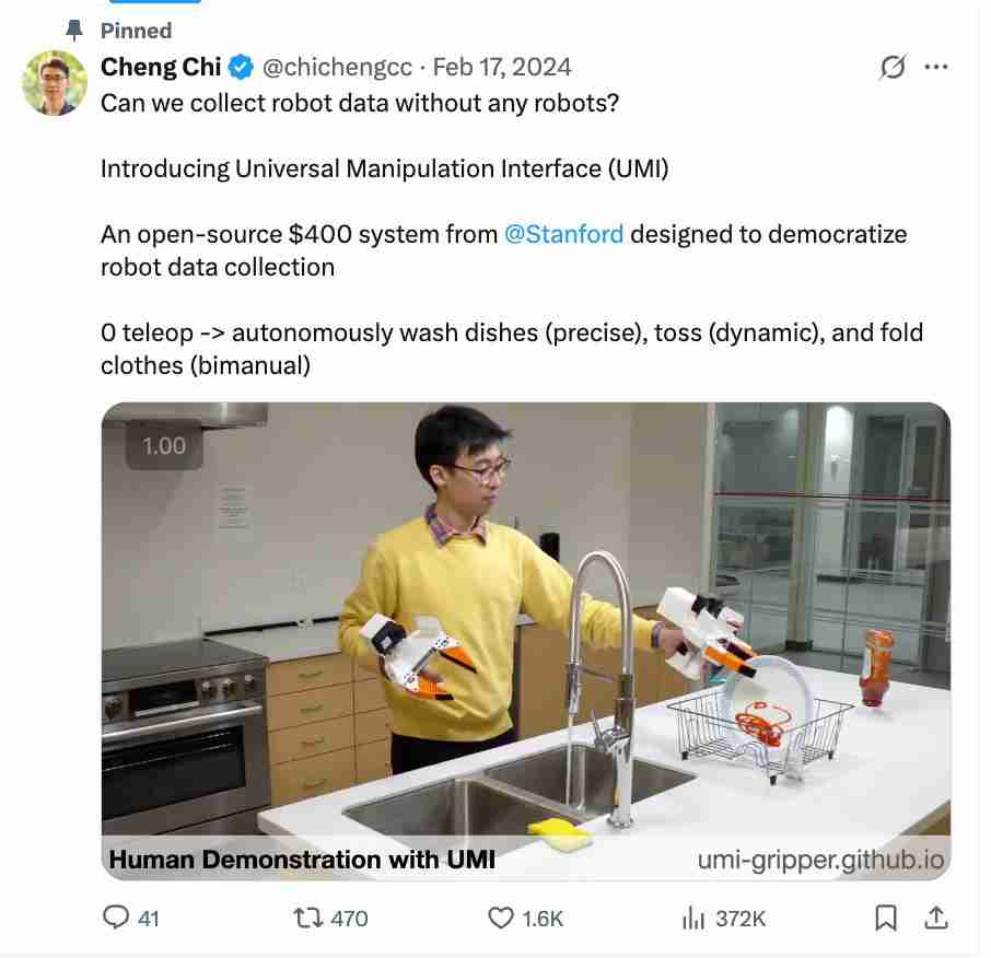 斯坦福洗碗机器人新作!灵巧手跟人学采茶做早餐,CoRL 2025 提名最佳论文